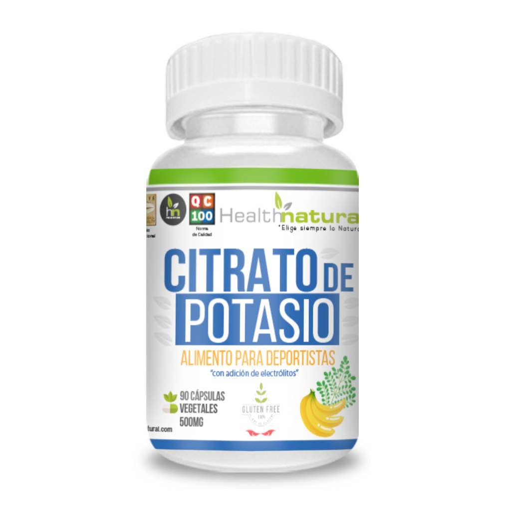 VitaminLife Citrato de Potasio 500mg 60 Cápsulas, Productos